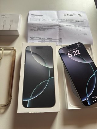 iPhone 16 Pro Max 256GB Blanco