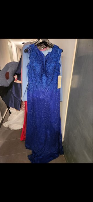 Vestido de fiesta azul