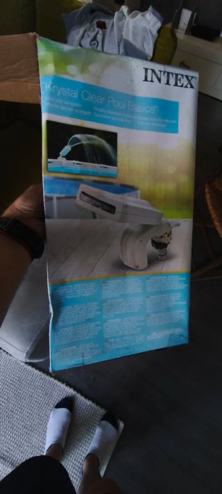 rociador de piscina con luces led