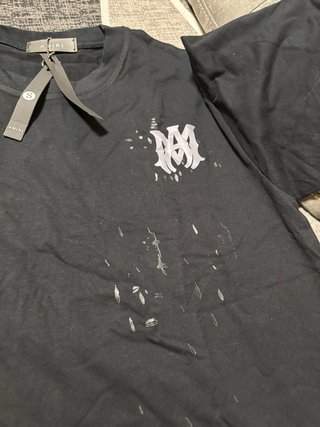 Camiseta Amiri Negra