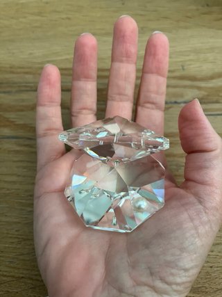 Ostrica Swarovski con perla