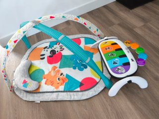 Manta Gimnasio Actividades Bebé Piano Juguete