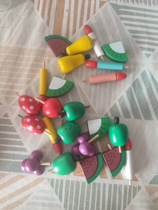 Pastel de Madera para Jugar