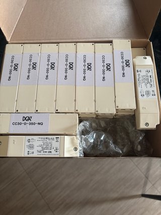 Alimentatore LED Multicorrente DALI & Push