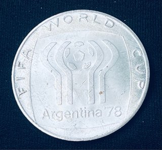 Medaglia Ufficiale Mondiali Calcio Argentina 1978