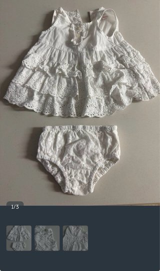 Lote 5 prendas bebé niña 12€