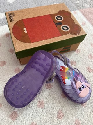 Sandalias Mini Melissa Unicornio Talla 22/23