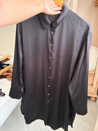 Camisa larga Zara Talla L