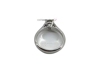 anillo oro 18k con piedra con diamante