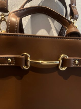 Bolso mini marrón chocolate