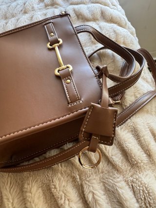 Bolso mini marrón chocolate