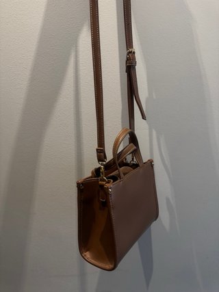 Bolso mini marrón chocolate