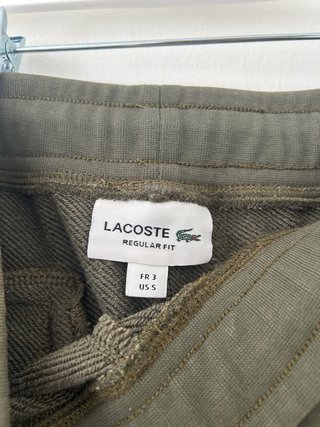 Pantalones cortos Lacoste verde oliva
