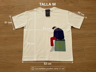 Camiseta Fendi Beige Talla M