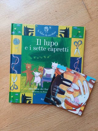 n.6 libri con CD Le fiabe da ascoltare, Rizzoli