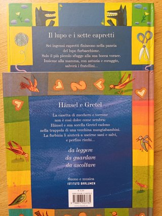 n.6 libri con CD Le fiabe da ascoltare, Rizzoli