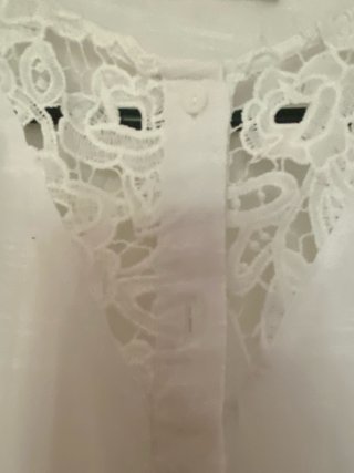 Blusa Guipur Blanca