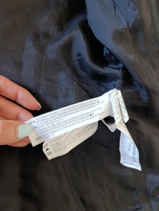 Chaqueta Zara Negra Mujer Talla S
