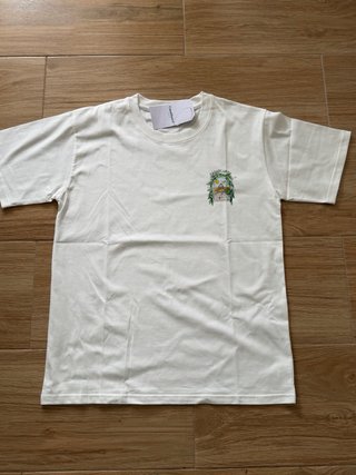 Camiseta Blanca Estampada
