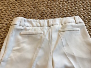Pantaloni donna color panna