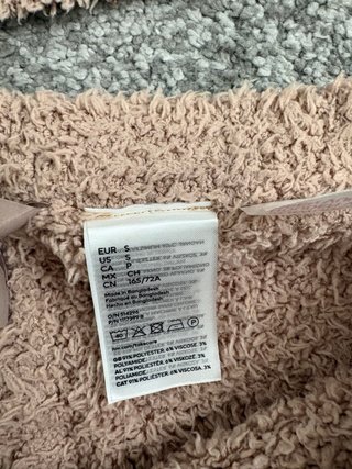 Pijama borreguito H&M beige