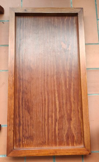 Mesa auxiliar plegable RiberMöbel madera