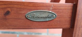 Mesa auxiliar plegable RiberMöbel madera