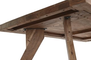Mesa de comedor de acacia