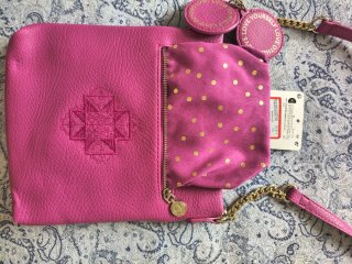 Borsa Desigual tracolla fucsia