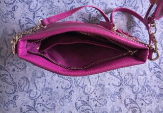 Borsa Desigual tracolla fucsia