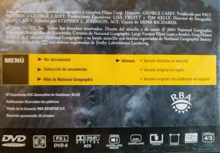 DVD Catástrofes Naturales National Geografic