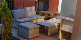 Navaluenga 8 Muebles Exterior Ratán Sintético
