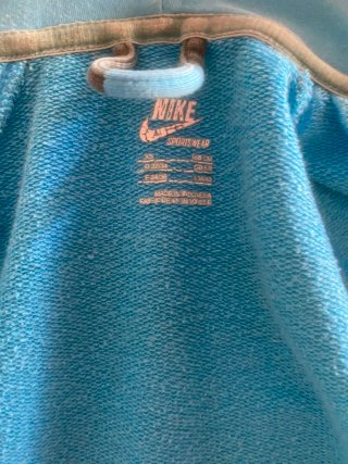 Sudadera Nike rayas azul y negro Talla XS