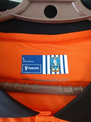 Camiseta Sheffield Wednesday Macron Naranja