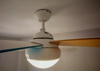 Ventilador Techo Multicolor con Mando
