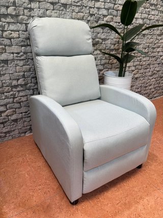 Butaca Reclinable Celeste