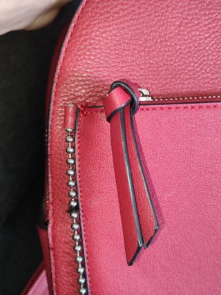 Mochila Stradivarius Roja