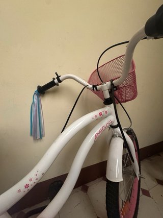 Bicicleta infantil rueda 20 con cesta