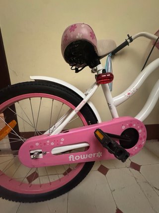 Bicicleta infantil rueda 20 con cesta