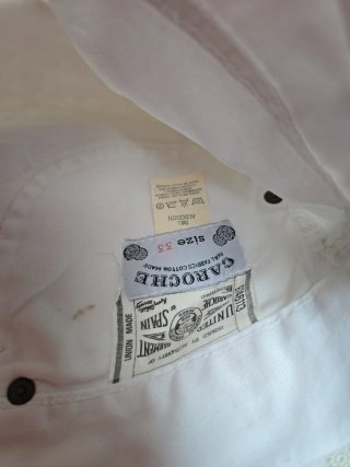 Pantalón CAROCHE Blanco Talla 33/36
