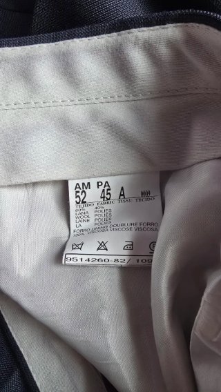 Pantalón azul formal