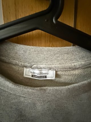 Sudadera Pedro del Hierro Gris