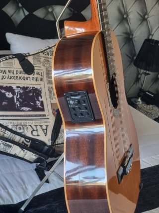Guitarra Clásica Flamenca Amplificada