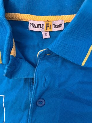Camiseta F1 Renault Team Spirit Vintage Azul