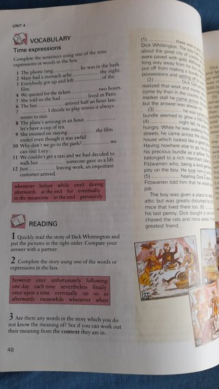 Libro inglés Think First Certificate años 90