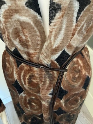 Chaqueta Adolfo Dominguez Larga Estampada