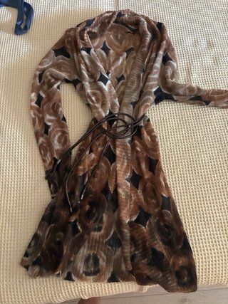 Chaqueta Adolfo Dominguez Larga Estampada