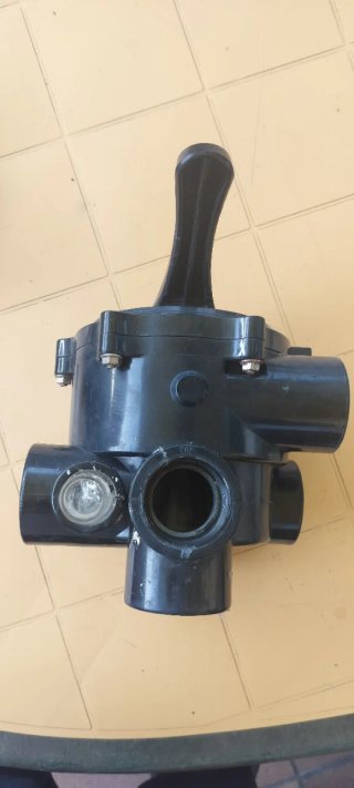 Válvula selectora filtro piscina