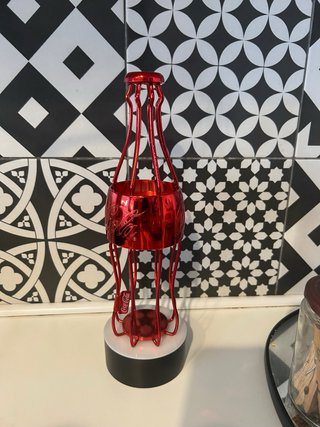 Lampada LED Coca Cola Red Silhouette