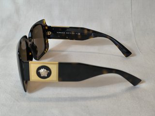 Estuche Gafas Versace Originales Negro